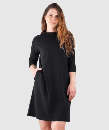 WOOX Bonaire Black Beauty dámské šaty