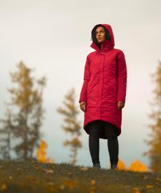 Woox Bowery Chili Pepper kabát POUZE 44 (VÝPRODEJ)