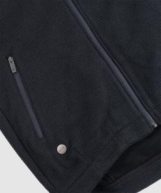 Woox Laval Blue Graphite woolshellová bunda + triko zdarma