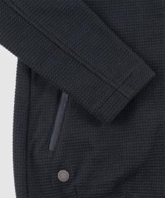 Woox Laval Blue Graphite woolshellová bunda + triko zdarma