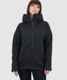 Woox Laval Blue Graphite woolshellová bunda + triko zdarma