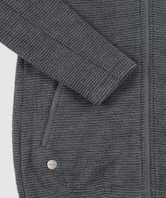 Woox Laval Castor Grey woolshellová bunda