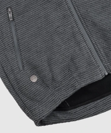Woox Laval Castor Grey woolshellová bunda