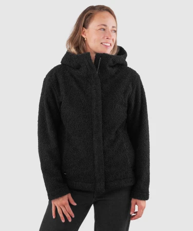 WOOX Pelada Black Beauty dámská woolshellová bunda
