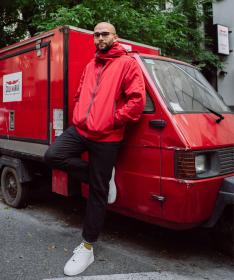 Woox Buren Chili Pepper pánská větrovka