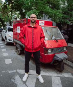 Woox Buren Chili Pepper pánská větrovka