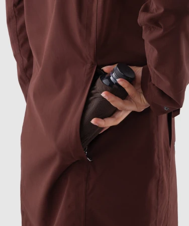 Woox Burmis Bitter Chocolate dámská větrovka
