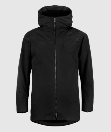 Woox Carnaby Anthracite pánská parka + triko zdarma
