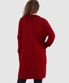 Woox Cobb Red Dahlia svetr