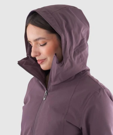 WOOX Daisen Vintage Violet dámská parka