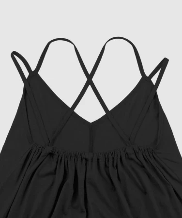 WOOX Deia Black Beauty dámské šaty
