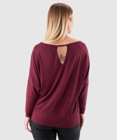 Woox Dirias Tawny Port lehká mikina