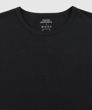 WOOX Drakolimni Caviar Black pánské triko