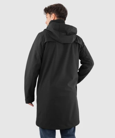 WOOX Ede Black Beauty pánská softshellová parka