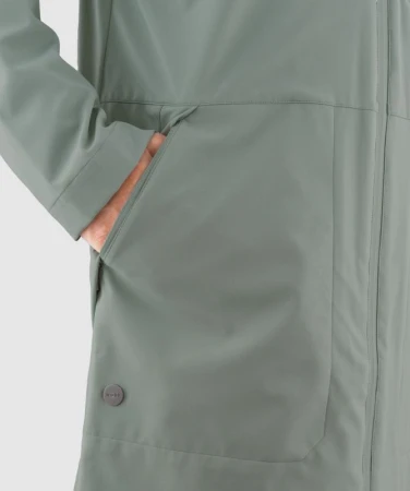 WOOX Ede Iceberg Green pánská softshellová parka