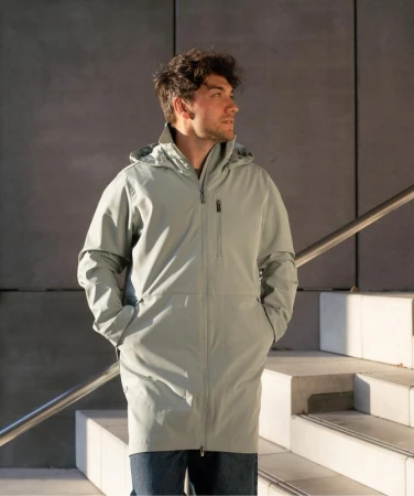 WOOX Ede Iceberg Green pánská softshellová parka