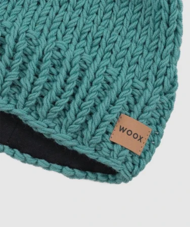 WOOX Ejby Marine Green Merino dětská čepice
