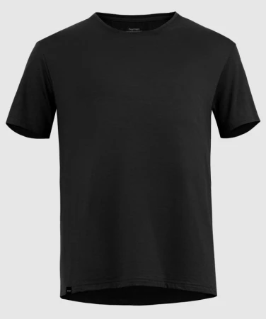 WOOX Fairlie Anthracite pánské merino triko