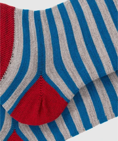 WOOX Fita Blue merino pánské ponožky
