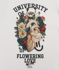 Woox Flowering Off White triko