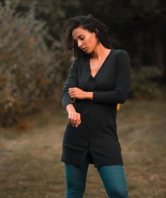 Woox Fluctus Habitu Black svetr