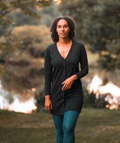 Woox Fluctus Habitu Black svetr