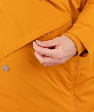 Woox Gakona Honey Ginger dámská zimní parka