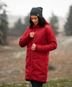 Woox Gakona Red Dahlia dámska zimná bunda