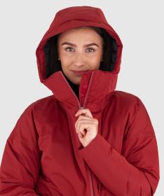 Woox Gakona Red Dahlia dámska zimná bunda