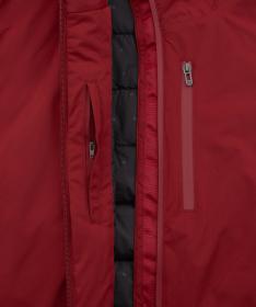 Woox Gakona Red Dahlia dámska zimná bunda