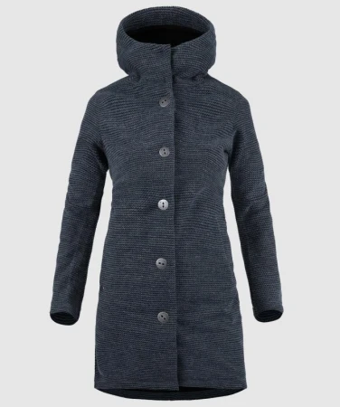 Woox Woolshellový kabát Harlem Blue Nights