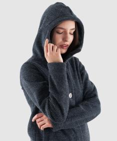 Woox Woolshellový kabát Harlem Blue Nights