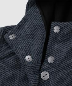 Woox Woolshellový kabát Harlem Blue Nights