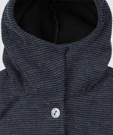 Woox Woolshellový kabát Harlem Blue Nights