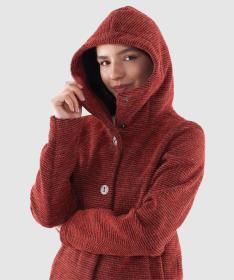 Woox Woolshellový kabát Harlem Lava Falls