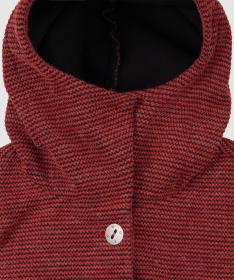 Woox Woolshellový kabát Harlem Lava Falls