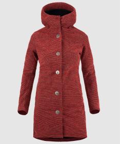 Woox Woolshellový kabát Harlem Lava Falls