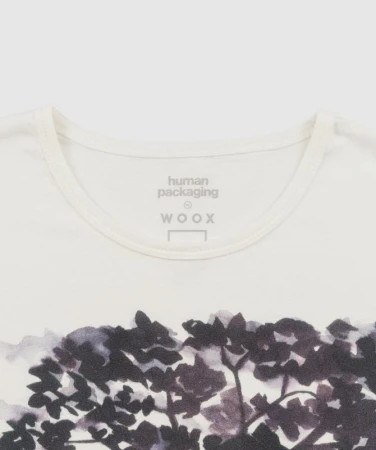 WOOX Hraničky Off White pánské triko
