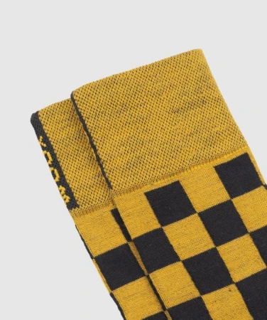 WOOX Iakora Yellow pánské merino ponožky