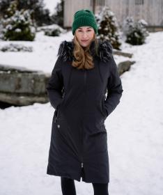 Woox Iwate Jet Black kabát