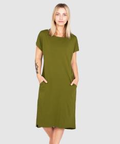 Woox Jomitan Avocado šaty Woox Jomitan Avocado šaty