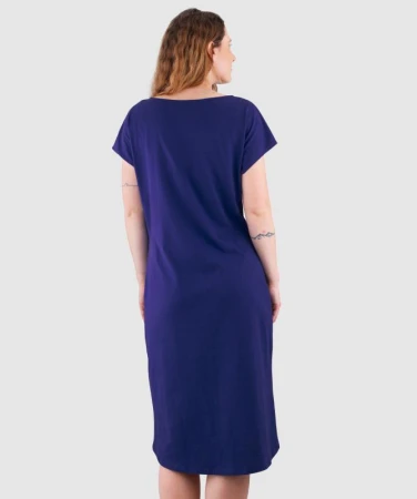 WOOX Jomitan Bellwether Blue dámské šaty