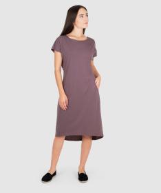 Woox Jomitan Black Plum šaty Woox Jomitan Black Plum šaty