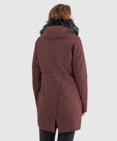 WOOX Colpi Oxblood Red dámský softshellový kabát