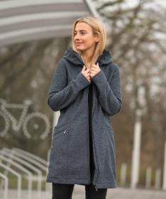 Woox Mantet Blue Nights dámský kabát