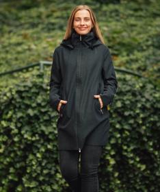 Woox Philo Black Beauty softshellový kabát