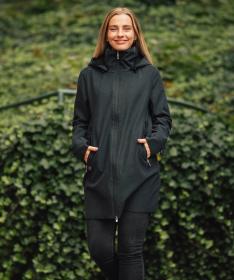 Woox Philo Black Beauty softshellový kabát