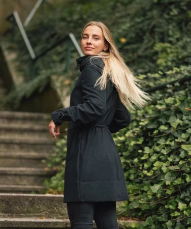 Woox Philo Black Beauty softshellový kabát