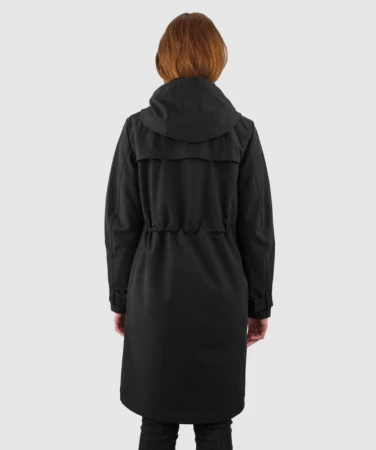 WOOX Vallen Black Beauty dámský softshellový kabát