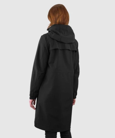 WOOX Vallen Black Beauty dámský softshellový kabát